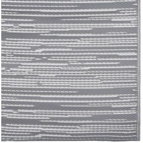 FIMEI Tapis D'extérieur Gris 80x150 Cm PP 5 FIMEI Tapis D'extérieur Gris 80x150 Cm PP – Image 5