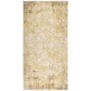 FIMEI Tapis à Tissage Plat D'extérieur 100x200 Cm Jaune