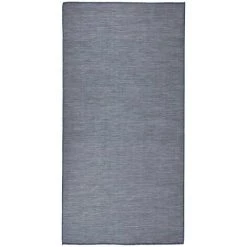 FIMEI Tapis à Tissage Plat D'extérieur 100x200 Cm Bleu