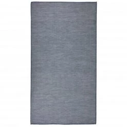 FIMEI Tapis à Tissage Plat D'extérieur 80x150 Cm Bleu