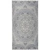 FIMEI Tapis à Tissage Plat D'extérieur 80x150 Cm Motif Bleu