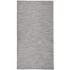 FIMEI Tapis à Tissage Plat D'extérieur 80x150 Cm Marron Et Noir