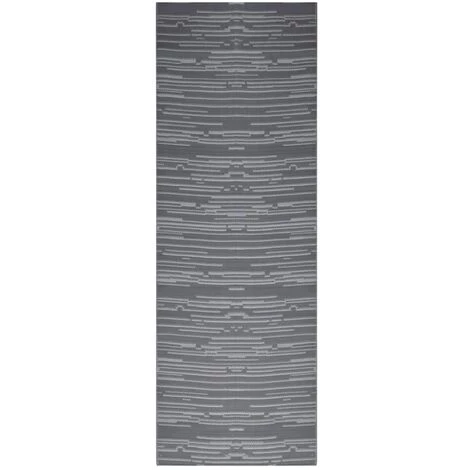 FIMEI Tapis D'extérieur Anthracite 80x250 Cm PP 2 FIMEI Tapis D'extérieur Anthracite 80x250 Cm PP – Image 2