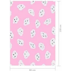 DENUOTOP Tapis Tapis Imprime Multicolore 80x150 Cm Tissu -Tapis et paillasson Soldes 61106943 4