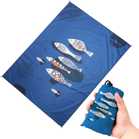 ASUPERMALL Tapis De Plage Léger Et Imperméable Pour Camping En Plein Air, Pique-nique, Voyage, Taille S - Taille S 1 ASUPERMALL Tapis De Plage Léger Et Imperméable Pour Camping En Plein Air, Pique-nique, Voyage, Taille S - Taille S