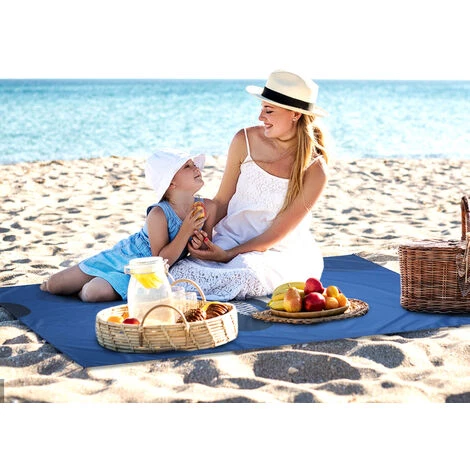 ASUPERMALL Tapis De Plage Léger Et Imperméable Pour Camping En Plein Air, Pique-nique, Voyage, Taille S - Taille S 3 ASUPERMALL Tapis De Plage Léger Et Imperméable Pour Camping En Plein Air, Pique-nique, Voyage, Taille S - Taille S – Image 3