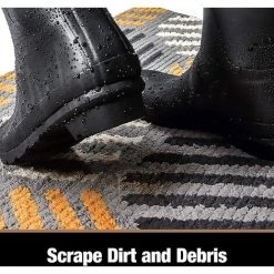 EINEMGELD Paillasson Intérieur Antidérapant, Tapis Entrée Intérieur Doux, Absorbant Et Lavable, Tapis De Porte Pour Intérieur, Extérieur, Chambre, Cuisine, Entrée, Couloir -- 60 X 90 Cm, Gris 7 EINEMGELD Paillasson Intérieur Antidérapant, Tapis Entrée Intérieur Doux, Absorbant Et Lavable, Tapis De Porte Pour Intérieur, Extérieur, Chambre, Cuisine, Entrée, Couloir -- 60 X 90 Cm, Gris -Tapis et paillasson Soldes 61195048 4