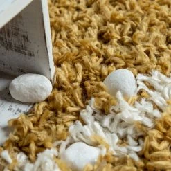 Paco Home Tapis Poils Longs Jaune Salon Doux Shaggy Motif Losanges Scandinave À Franges 60x100 Cm -Tapis et paillasson Soldes 61252164 3