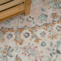 Paco Home Tapis Exterieur Terrasse Balcon Tapis Cuisine Motif Oriental Vintage Rose Crème 60x100 Cm 7 Paco Home Tapis Exterieur Terrasse Balcon Tapis Cuisine Motif Oriental Vintage Rose Crème 60x100 Cm -Tapis et paillasson Soldes 61288291 3