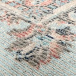 Paco Home Tapis Exterieur Terrasse Balcon Tapis Motif Marocain Ornements Mandala Turquoise 80x150 Cm -Tapis et paillasson Soldes 61288395 3