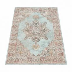 Paco Home Tapis Exterieur Terrasse Balcon Tapis Motif Marocain Ornements Mandala Turquoise 80x150 Cm -Tapis et paillasson Soldes 61288395 5