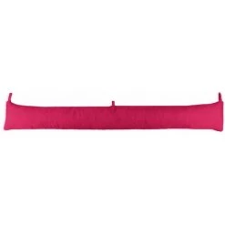 Boudin De Porte Et Fenêtre Amovible Et Lavable 10 X 90 Cm Fuchsia - Acomoda Textil.