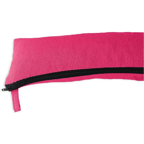 Boudin De Porte Et Fenêtre Amovible Et Lavable 10 X 90 Cm Fuchsia - Acomoda Textil. 3 Boudin De Porte Et Fenêtre Amovible Et Lavable 10 X 90 Cm Fuchsia - Acomoda Textil. – Image 3