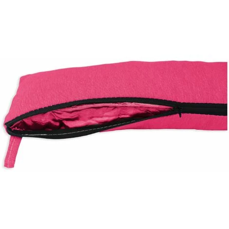 Boudin De Porte Et Fenêtre Amovible Et Lavable 10 X 90 Cm Fuchsia - Acomoda Textil. 4 Boudin De Porte Et Fenêtre Amovible Et Lavable 10 X 90 Cm Fuchsia - Acomoda Textil. – Image 4