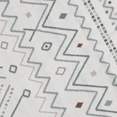 FIMEI Tapis Beige Et Bleu 80x150 Cm Coton 3 FIMEI Tapis Beige Et Bleu 80x150 Cm Coton – Image 3