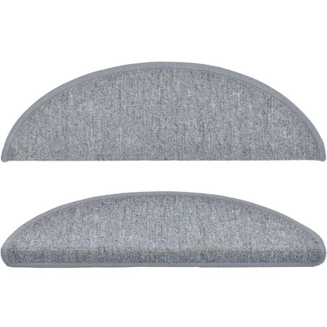 FIMEI Tapis D'escalier 5 Pcs 56x20 Cm Gris Clair 4 FIMEI Tapis D'escalier 5 Pcs 56x20 Cm Gris Clair – Image 4