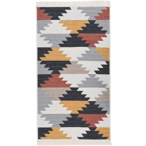 FIMEI Tapis Multicolore 80x150 Cm Coton 1 FIMEI Tapis Multicolore 80x150 Cm Coton