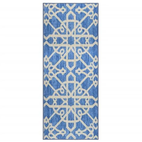 FIMEI Tapis De Couloir Bleu 80x200 Cm 1 FIMEI Tapis De Couloir Bleu 80x200 Cm