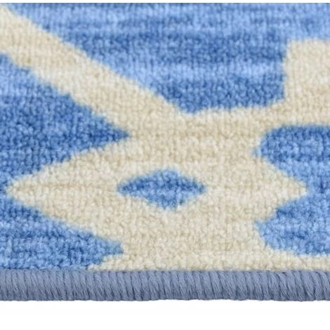 FIMEI Tapis De Couloir Bleu 80x200 Cm 2 FIMEI Tapis De Couloir Bleu 80x200 Cm – Image 2