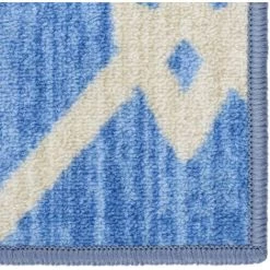 FIMEI Tapis De Couloir Bleu 80x200 Cm 8 FIMEI Tapis De Couloir Bleu 80x200 Cm -Tapis et paillasson Soldes 61382642 4