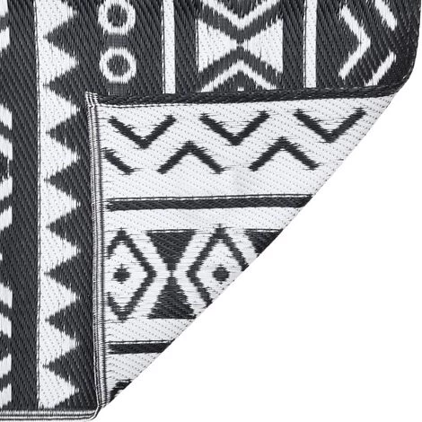 FIMEI Tapis D'extérieur Noir 80x150 Cm PP 4 FIMEI Tapis D'extérieur Noir 80x150 Cm PP – Image 4