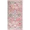 FIMEI Tapis à Tissage Plat D'extérieur 100x200 Cm Rouge