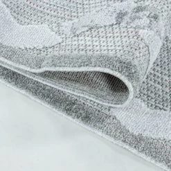 BALI Tapis D'extérieur à Relief Gitgit Gris Clair 80 X 150 Cm -Tapis et paillasson Soldes 61405756 4