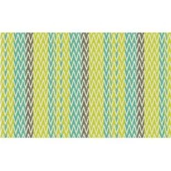 ESPRIT NORDIQUE Tapis Dextérieur Anis En Polypropylène 120 X 180 Cm