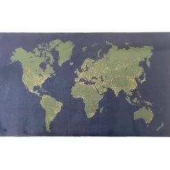 RETRO Tapis De Sol HANDCRAFT 45 X 75 Cm