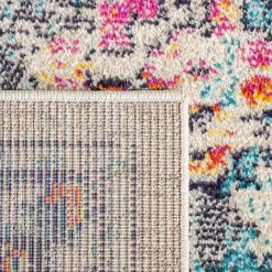 Tapis D'intérieur Chic Moderne Tissé à La Puissance, Collection Madison, MAD473, En Crème & Bleu, 61 X 91 Cm Par SAFAVIEH - Crème & Bleu -Tapis et paillasson Soldes 62034744 3