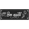 RETRO Grand Tapis De Cuisine 45 X 130 Cm - Dessous PVC