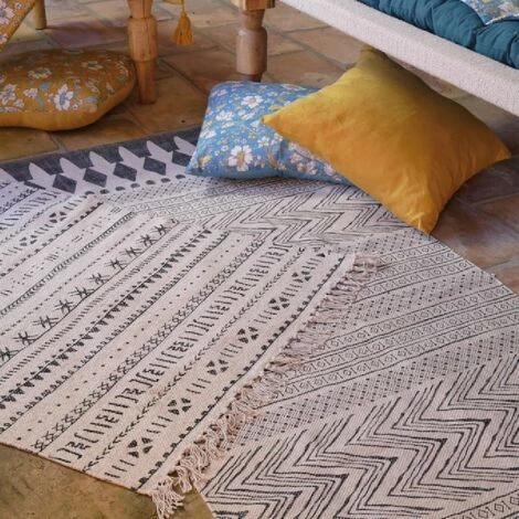 ZEN ET ETHNIQUE Tapis De Sol Naturel 120 X 60 Cm 2 ZEN ET ETHNIQUE Tapis De Sol Naturel 120 X 60 Cm – Image 2