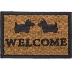 RETRO Essuie-pieds DOGS PANAMA 60 Cm