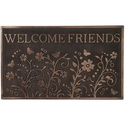 ZEN ET ETHNIQUE Essuie-pieds Welcome Friends 75 Cm