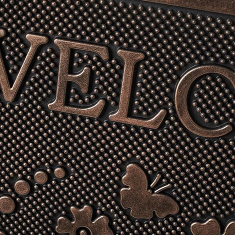 ZEN ET ETHNIQUE Essuie-pieds Welcome Friends 75 Cm 2 ZEN ET ETHNIQUE Essuie-pieds Welcome Friends 75 Cm – Image 2