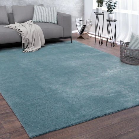Paco Home Tapis De Salon Poils Ras Lavable Monochrome Style Moderne Turquoise 80 Cm Rond 1 Paco Home Tapis De Salon Poils Ras Lavable Monochrome Style Moderne Turquoise 80 Cm Rond