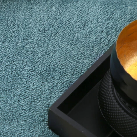 Paco Home Tapis De Salon Poils Ras Lavable Monochrome Style Moderne Turquoise 80 Cm Rond 3 Paco Home Tapis De Salon Poils Ras Lavable Monochrome Style Moderne Turquoise 80 Cm Rond – Image 3