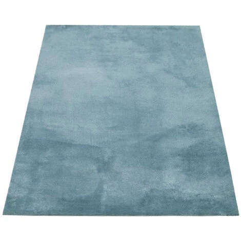 Paco Home Tapis De Salon Poils Ras Lavable Monochrome Style Moderne Turquoise 80 Cm Rond 5 Paco Home Tapis De Salon Poils Ras Lavable Monochrome Style Moderne Turquoise 80 Cm Rond – Image 5