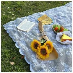 SINCèREETALI Tapis De Pelouse Lavable En Machine Pour Pique-nique Extérieur Portable (200 X 145 Cm) 8 SINCèREETALI Tapis De Pelouse Lavable En Machine Pour Pique-nique Extérieur Portable (200 X 145 Cm) -Tapis et paillasson Soldes 63518941 4