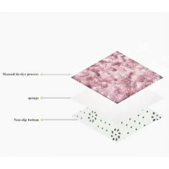 CLEGGFR Tapis Moderne Chambre Décoration Tapis Moelleux Tapis Moelleux Salon Tapis Rond Doux Salon Tapis Antidérapant Chambre Tapis De Sol, Tapis Coloré. (Rose, 120x120cm),LO-Ron 8 CLEGGFR Tapis Moderne Chambre Décoration Tapis Moelleux Tapis Moelleux Salon Tapis Rond Doux Salon Tapis Antidérapant Chambre Tapis De Sol, Tapis Coloré. (Rose, 120x120cm),LO-Ron -Tapis et paillasson Soldes 63521331 4