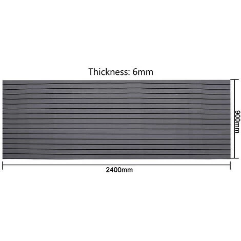 FANTABLAU DE EVA Mousse Bateau Yacht Tapis De Sol Tapis De Pont Auto-Adhésif 240x90cm 2 FANTABLAU DE EVA Mousse Bateau Yacht Tapis De Sol Tapis De Pont Auto-Adhésif 240x90cm – Image 2