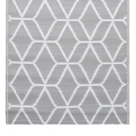 SUPERMARKET Tapis D'extérieur Gris 120x180 Cm PP SUHB-310421 5 SUPERMARKET Tapis D'extérieur Gris 120x180 Cm PP SUHB-310421 – Image 5