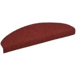 SUPERMARKET Tapis Autoadhésifs De Marches 5 Pcs Rouge 65x21x4 Cm Aiguilleté -Tapis et paillasson Soldes 63659008 3
