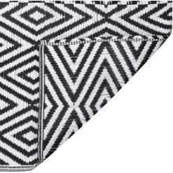 SUPERMARKET Tapis D'extérieur Noir 80x250 Cm PP SUHB-317015 -Tapis et paillasson Soldes 63664544 4