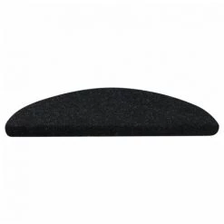 SUPERMARKET Tapis D'escalier Autocollants 15 Pcs 56x20 Cm Noir -Tapis et paillasson Soldes 63665057 4