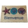 NOVOTEX Tapis Coco Envers PVC Lombok 40x60cm