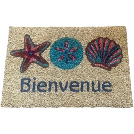 NOVOTEX Tapis Coco Envers PVC Lombok 40x60cm 1 NOVOTEX Tapis Coco Envers PVC Lombok 40x60cm