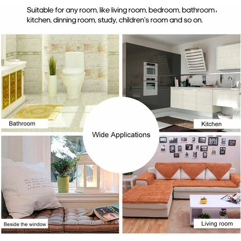 DENUOTOP Tapis Tapis Long En Laine, Salon A La Maison, Table Basse, Chambre A Coucher, Tapis De Laine De Soie De Yoga De Chevet, Beige 80 * 120cm 2 DENUOTOP Tapis Tapis Long En Laine, Salon A La Maison, Table Basse, Chambre A Coucher, Tapis De Laine De Soie De Yoga De Chevet, Beige 80 * 120cm – Image 2