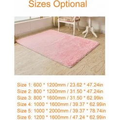 DENUOTOP Tapis Tapis Long En Laine, Salon A La Maison, Table Basse, Chambre A Coucher, Tapis De Laine De Soie De Yoga De Chevet, Beige 80 * 120cm 9 DENUOTOP Tapis Tapis Long En Laine, Salon A La Maison, Table Basse, Chambre A Coucher, Tapis De Laine De Soie De Yoga De Chevet, Beige 80 * 120cm -Tapis et paillasson Soldes 63701468 5