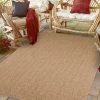 JADOREL Tapis Exterieur 60x90 Cm Rectangulaire JUTE ART 4 Beige Terrasse, Jardin Adapté Au Chauffage Par Le Sol - Beige